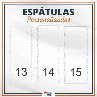 Espátulas 13, 14, 15