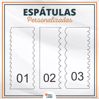 Espátulas 1, 2, 3