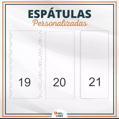 Espátulas 19, 20, 21