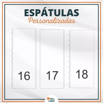 Espátulas 16, 17, 18