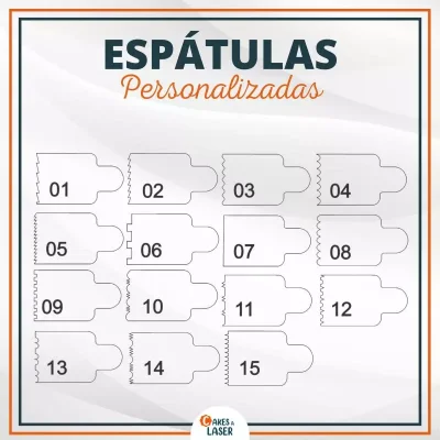 Mini espátulas