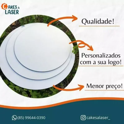 Cakeboard Fosco - 3mm
